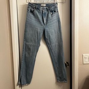 Abercrombie & Fitch 90s Straight Ultra High Rise Size 10